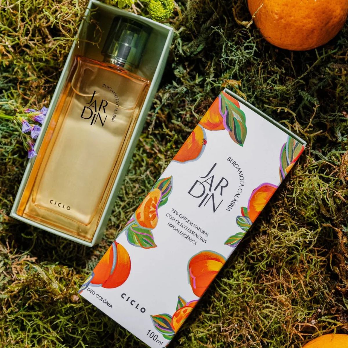 Deo Colônia Jardin Bergamota Calábria 100ml + Sacola Presenteável