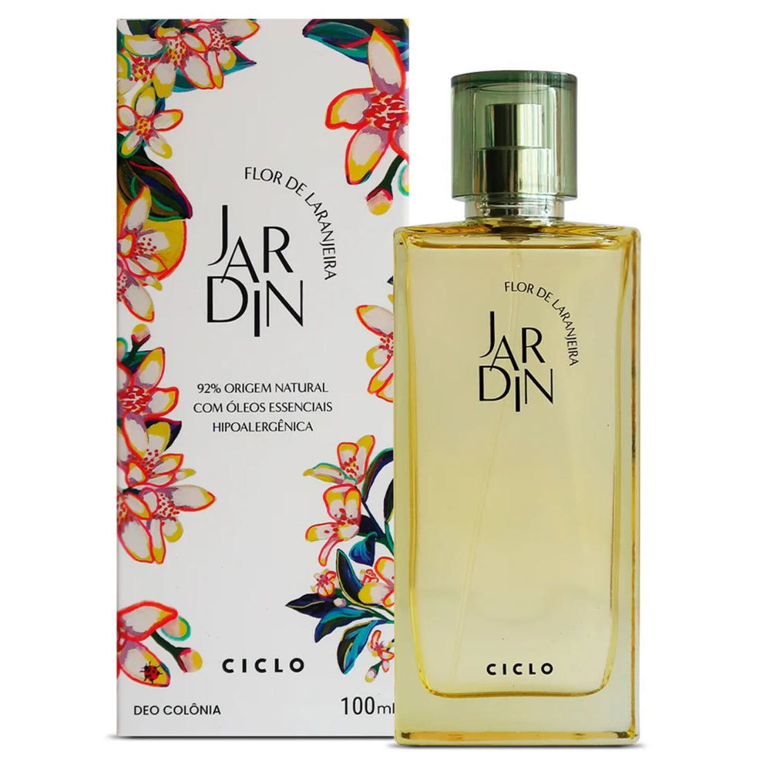 Combo Jardin Flor De Laranjeira Deo Colônia 100ml + Sabonete Liquido + Hidratante + Body Splash