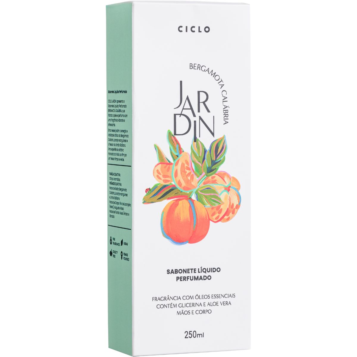 Combo Jardin Bergamota Calabria Loção Hidratante + Sabonete Líquido