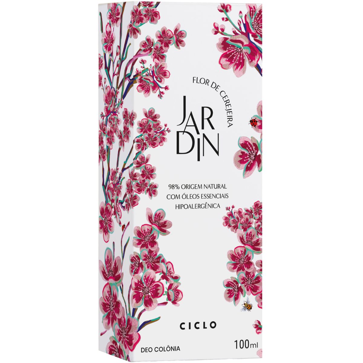 Combo Jardin Flor De Cerejeira Deo Colônia 100ml + Body Splash