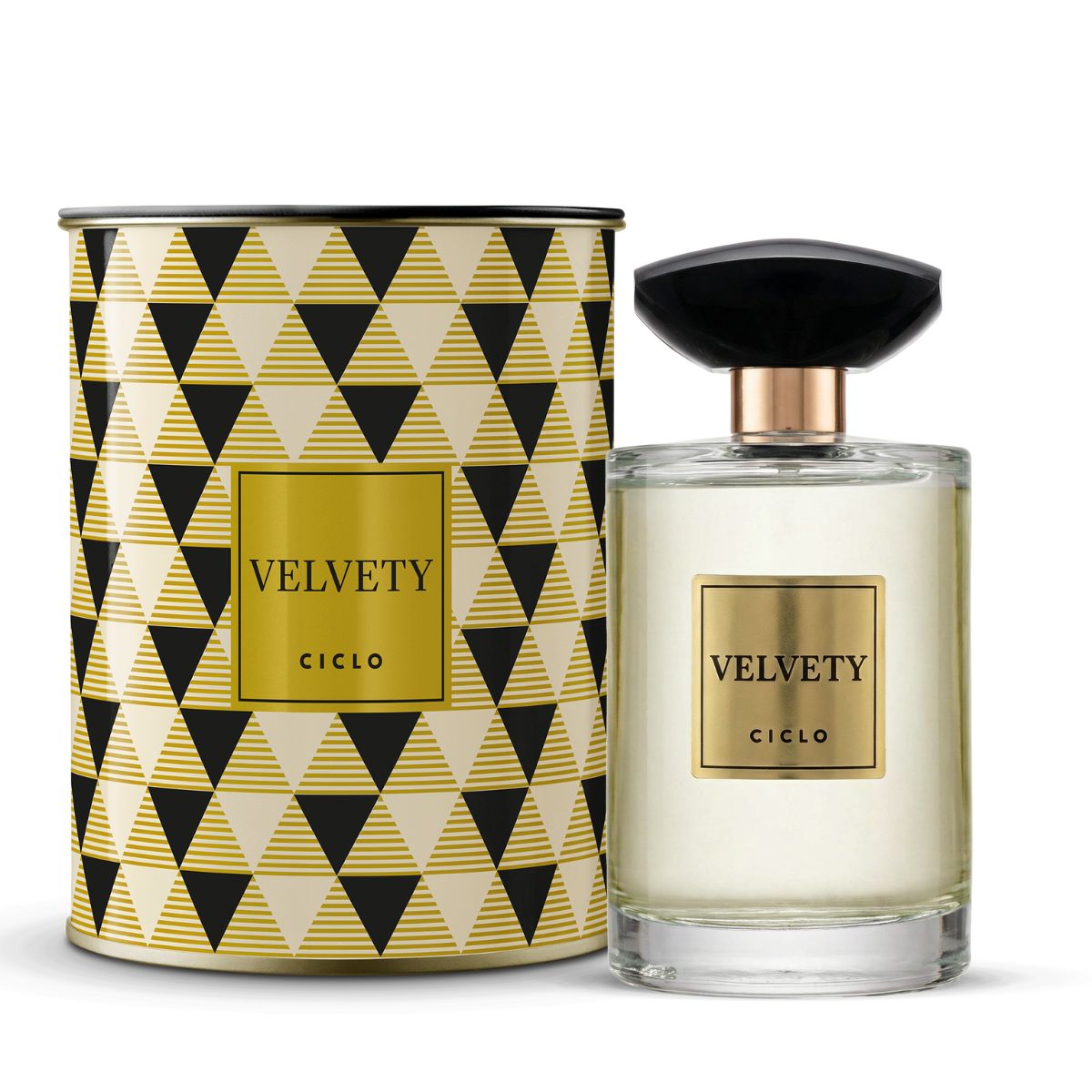 Combo Kit Velvety Deo Colonia Perfume 100ml + Hidratante + Body Splash Ciclo Cosméticos