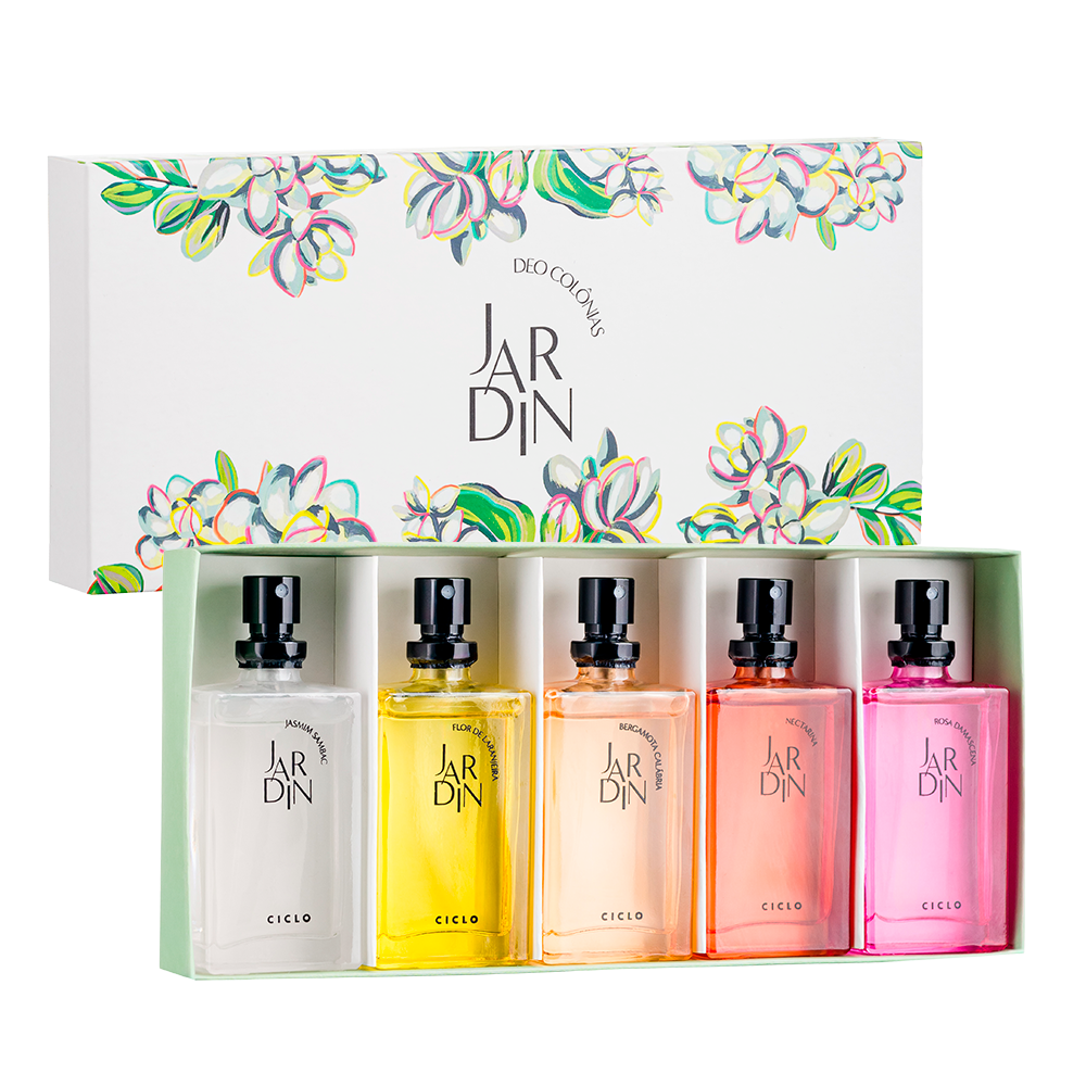 Estojo Jardin 5 Deo Colônias 25ml