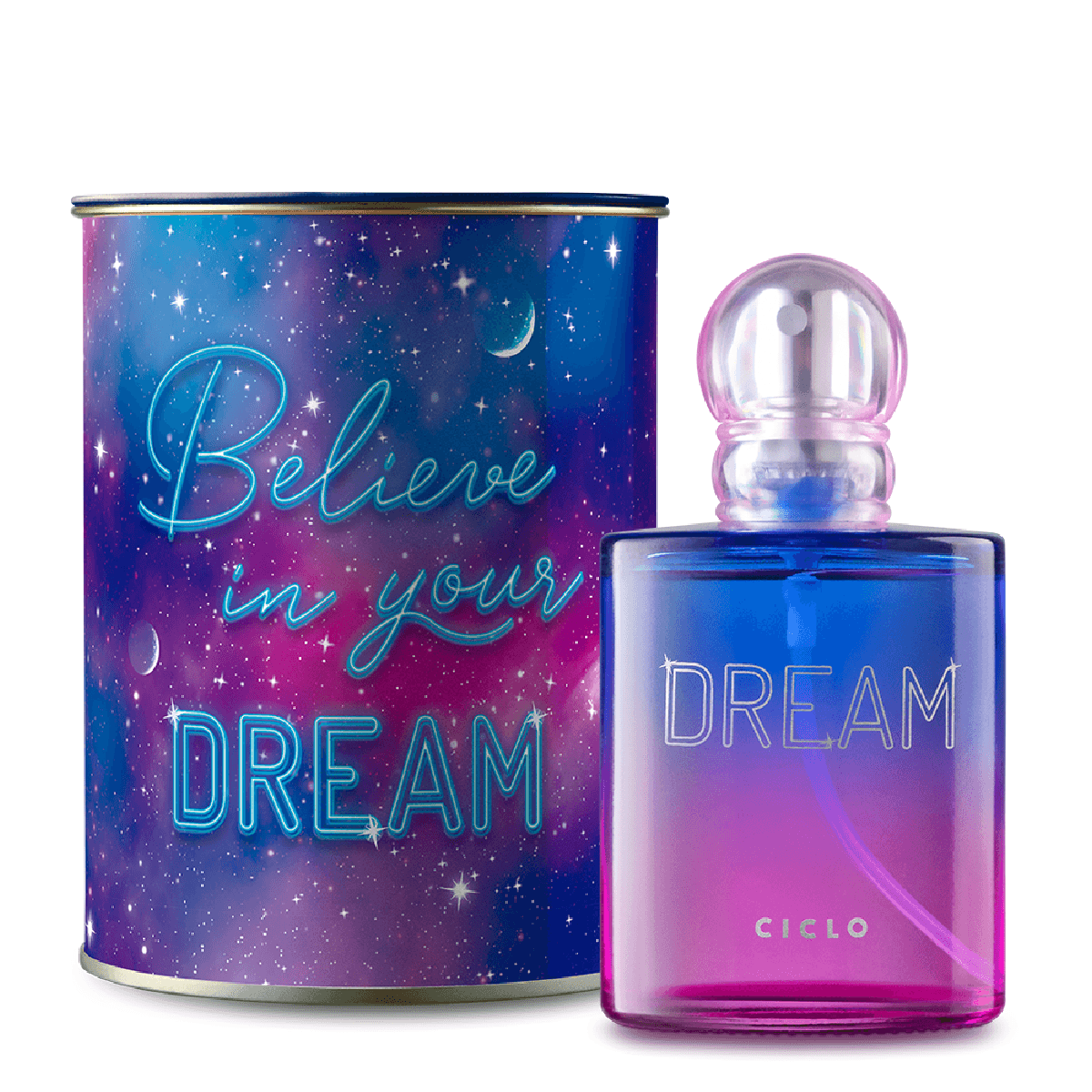 Deo Colônia Dream Lata 100ml - Ciclo Cosméticos