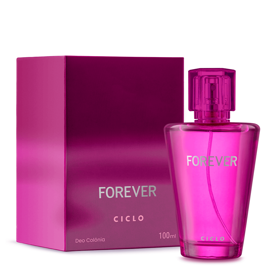 Deo Colônia Forever Caixa 100ml - Ciclo Cosméticos