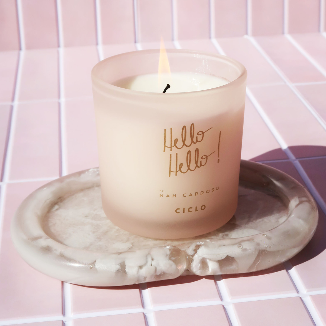 Vela Aromatizadora Hello Hello Nah Cardoso by Ciclo 180g