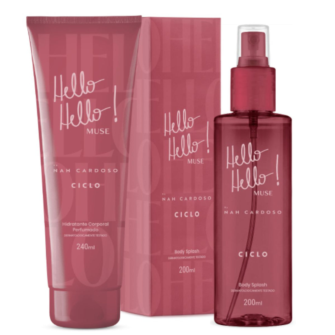 Combo Muse Hidratante 240ml + Body Splash 200ml