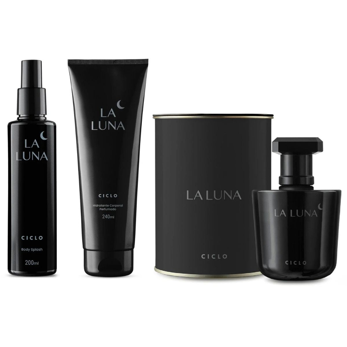 Combo La Luna Deo Colônia 100ml + Body Splash + Loção Hidratante