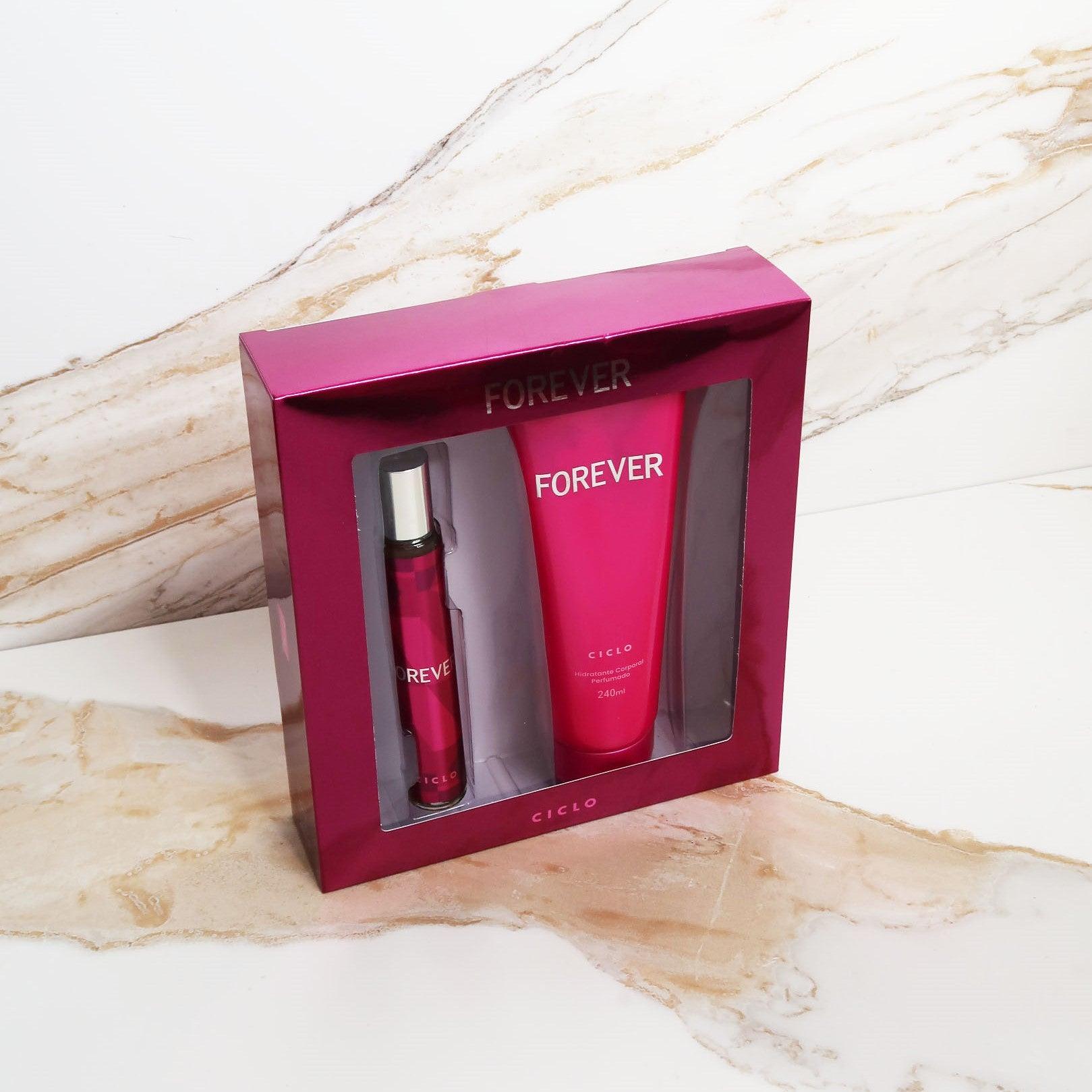 Estojo Forever Deo Colônia 30ml + Loção Hidratante 240ml - Ciclo Cosméticos