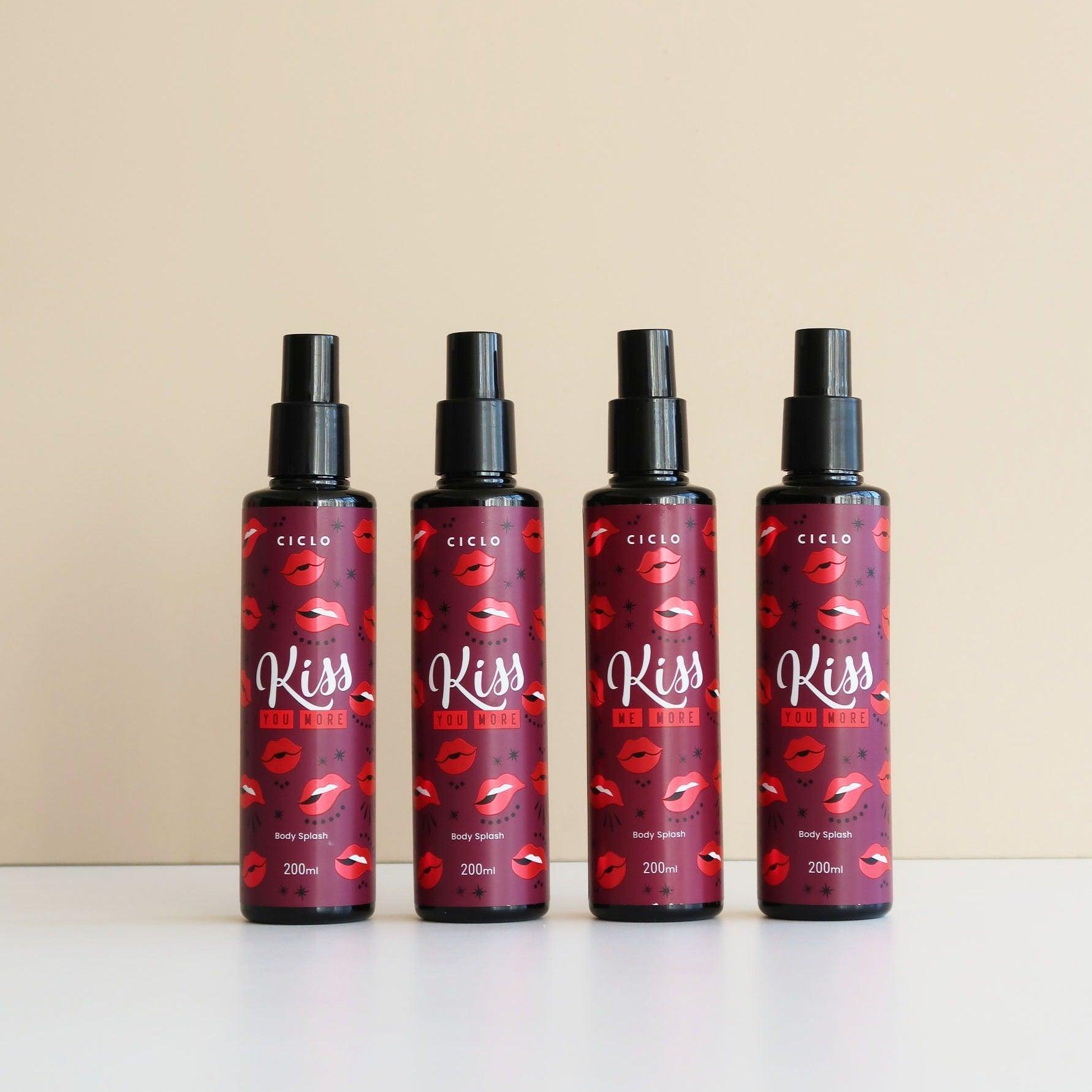 Body Splash Kiss You More 200ml - Ciclo Cosméticos