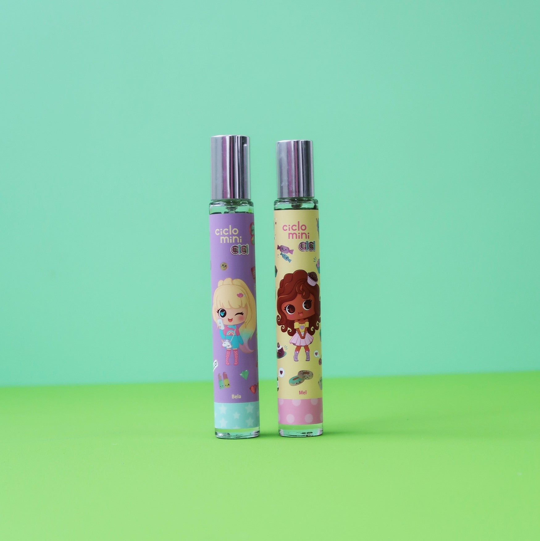Estojo Deo Colônia Cici Bela 30ml + Deo Colônia Cici Mel 30ml - Ciclo Cosméticos