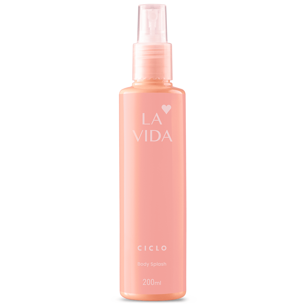 Body Splash La Vida 200ml - Ciclo Cosméticos