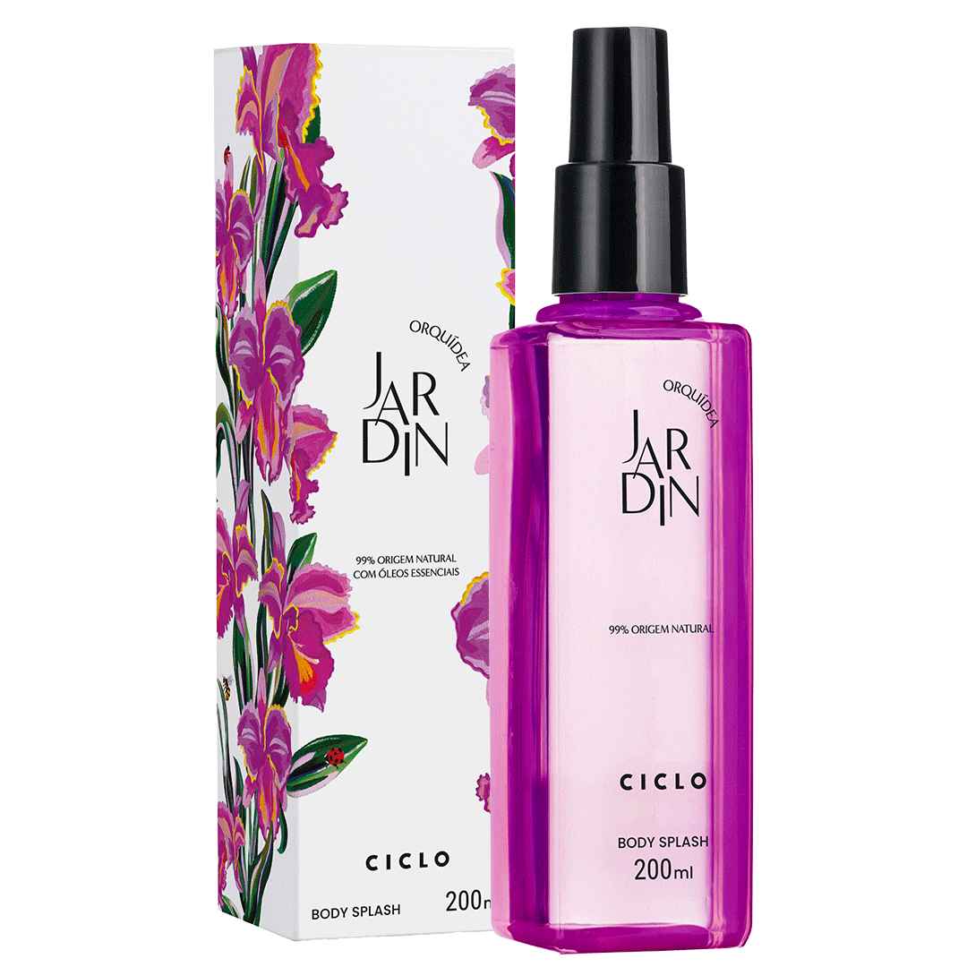 Body Splash Jardin Orquídea 200ml – Ciclo Cosméticos