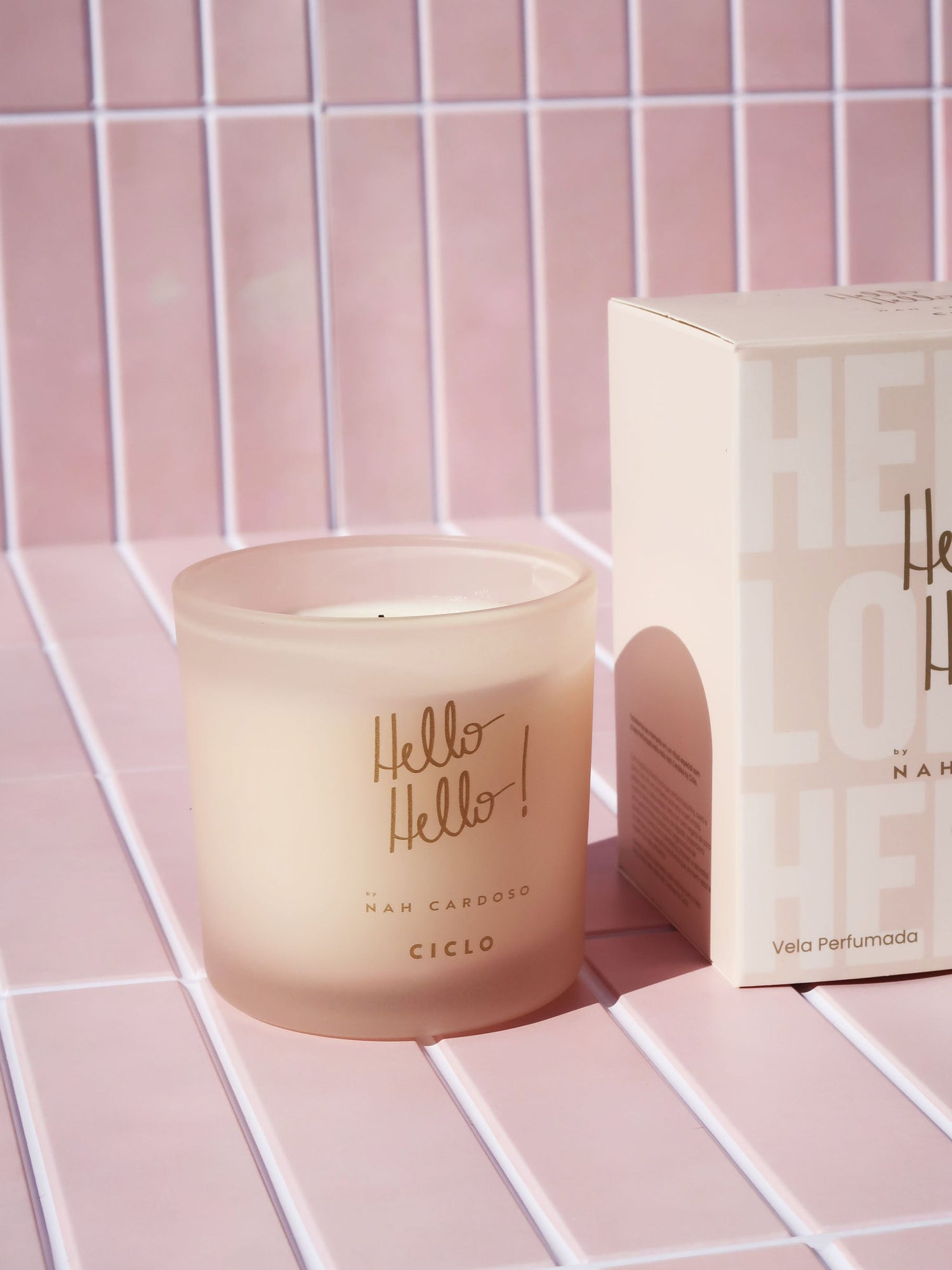 Vela Hello Hello by Ciclo: um convite perfumado ao autocuidado!