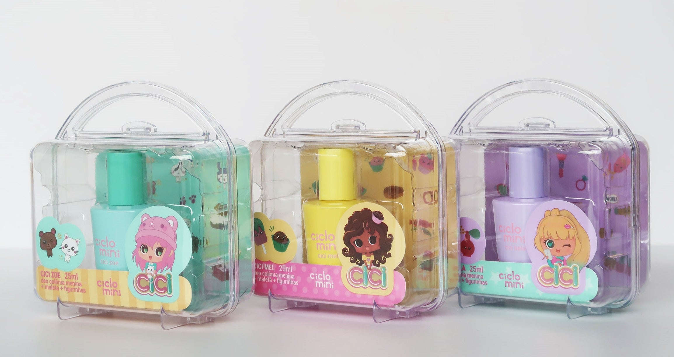 Ciclo Mini: Universo infantil agora conta com malinhas colecionáveis com fragrâncias Cici!