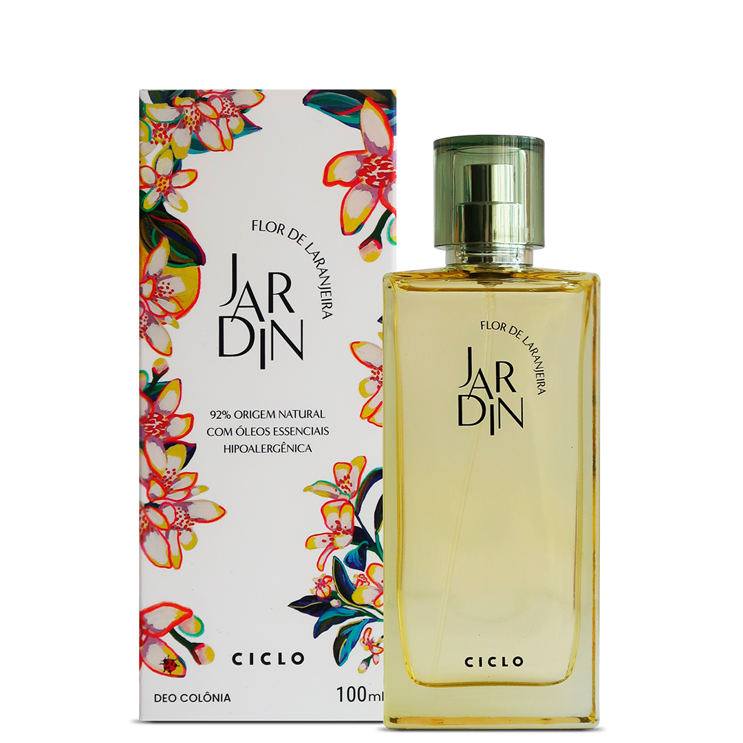 Deo Colônia Jardin Flor de Laranjeira, da Ciclo