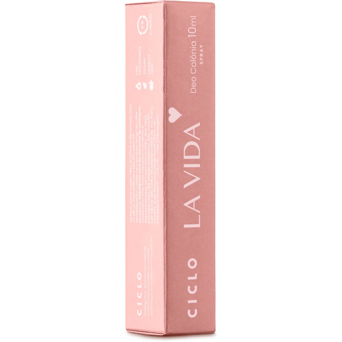 Combo Deo Colonia Lata La vida 100ml + 10ml