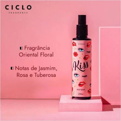 Combo Body Splash Kiss + La Luna + Athina