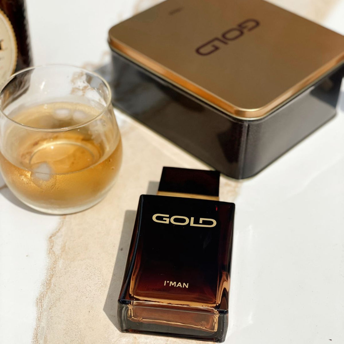 Deo Colônia I’MAN Gold Lata 100ml