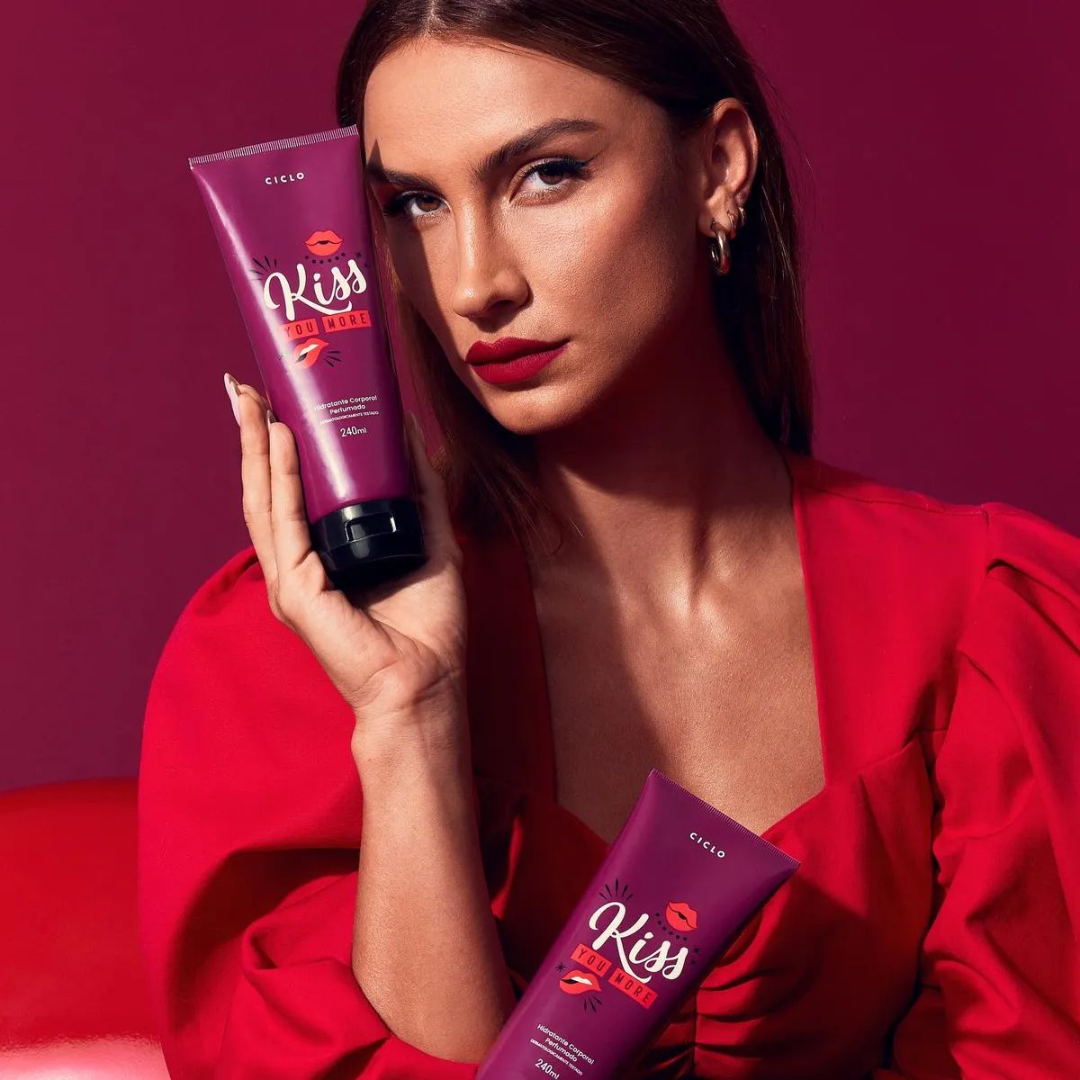 Loção Hidratante Kiss You More 240ml