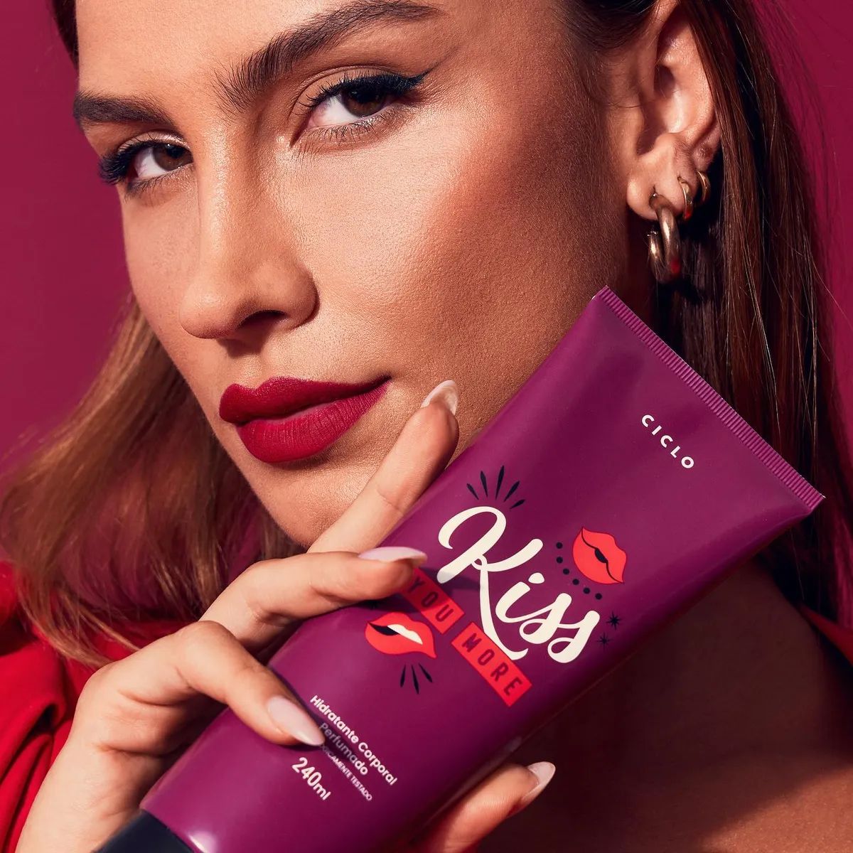 Loção Hidratante Kiss You More 240ml