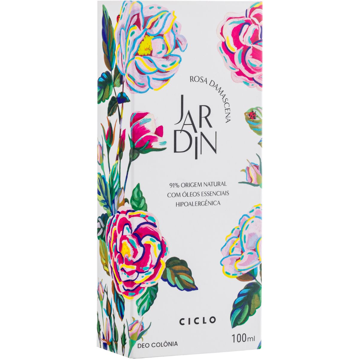 Combo Jardin Rosa Damascena Deo Colônia 100ml + Body Splash