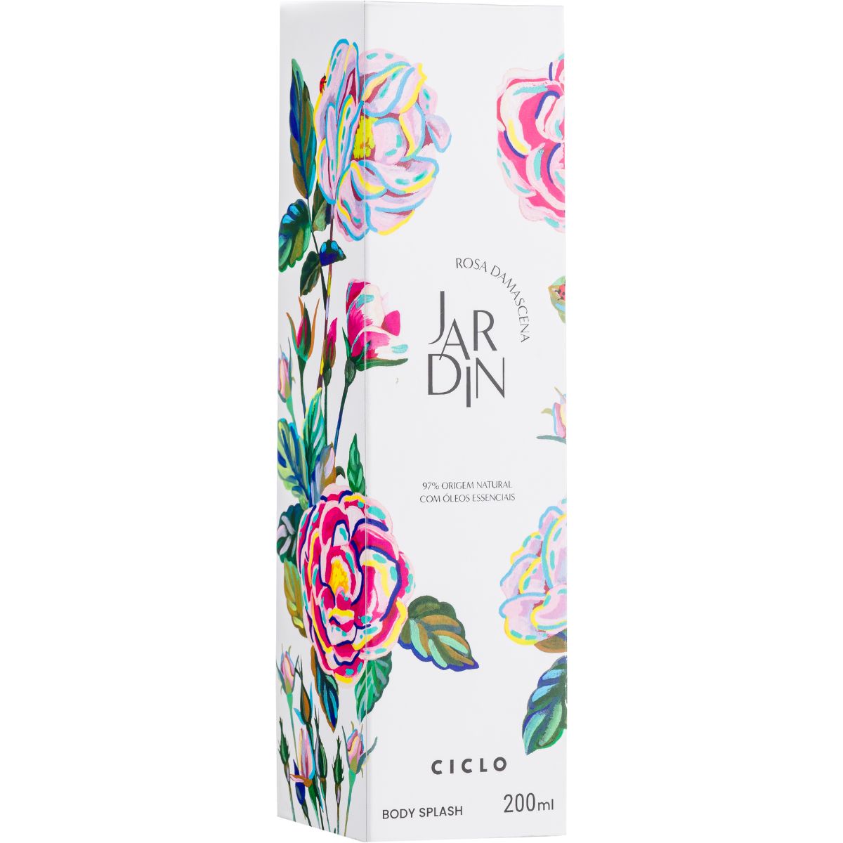 Combo Jardin Rosa Damascena Deo Colônia 100ml + Body Splash