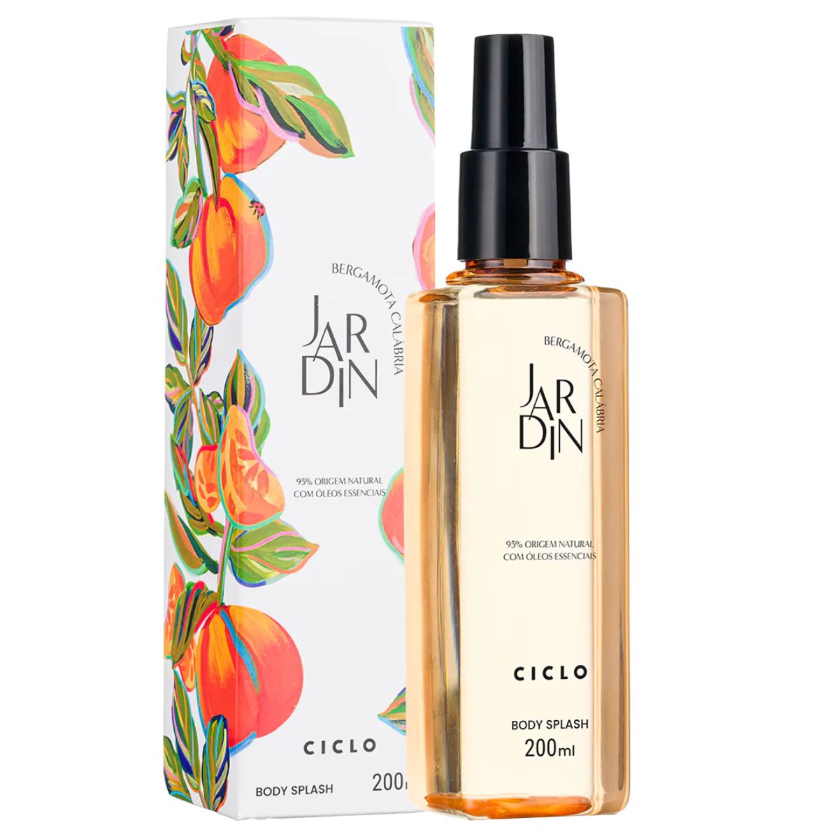 Combo Jardin Bergamota Deo Colonia 100ml + Sabonete Liquido + Hidratante + Body Splash