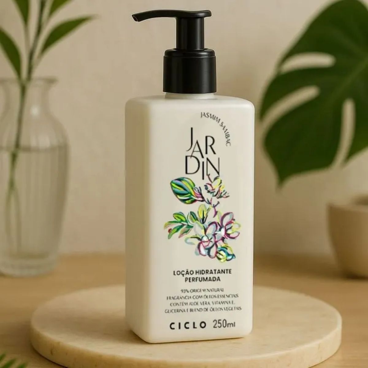 Loção Hidratante Perfumada Jardin Jasmim Sambac 250ml