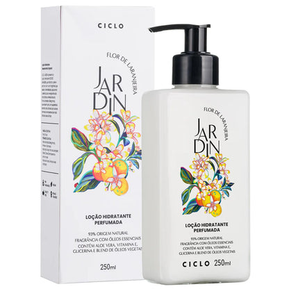 Combo Jardin Flor De Laranjeira Deo Colônia 100ml + Sabonete Liquido + Hidratante + Body Splash