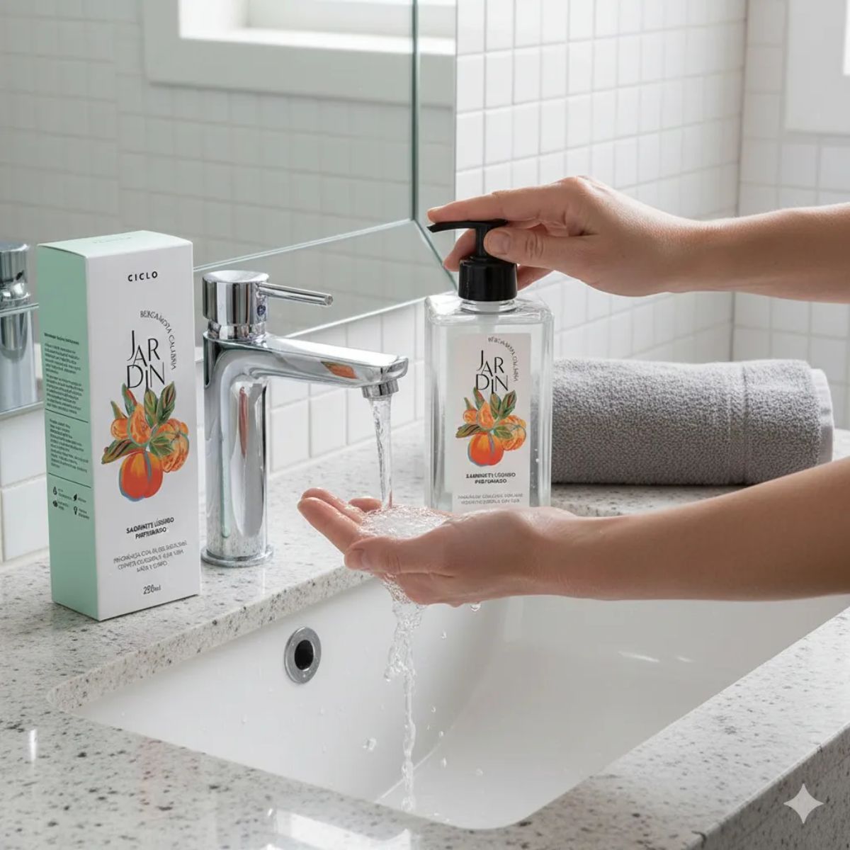 Sabonete Líquido Perfumado Bergamota Calábria 250ml