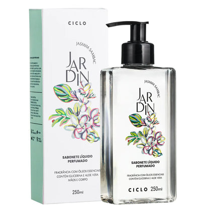 Combo Jardin Jasmin Sambac Deo Colônia 100ml + Sabonete Liquido + Hidratante + Body Splash
