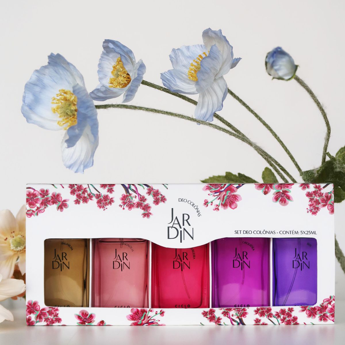 Estojo Jardin 5 Deo Colônias 25ml (SET II)