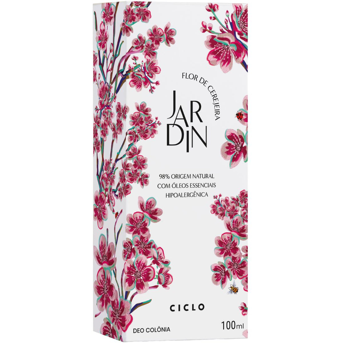 Combo Jardin Flor De Cerejeira Deo Colônia 100ml + Body Splash