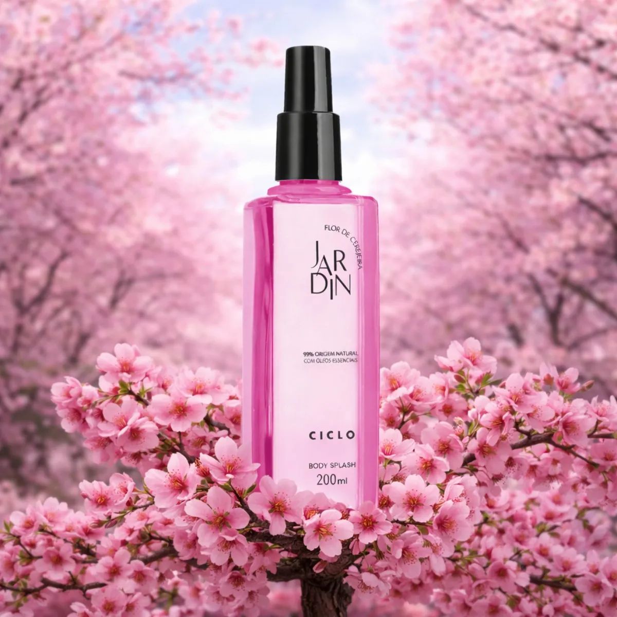 Body Splash Jardin Flor de Cerejeira 200ml