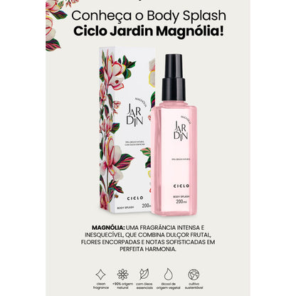 Body Splash Jardin Magnólia 200ml