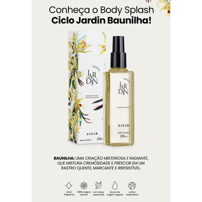 Body Splash Jardin Baunilha 200ml
