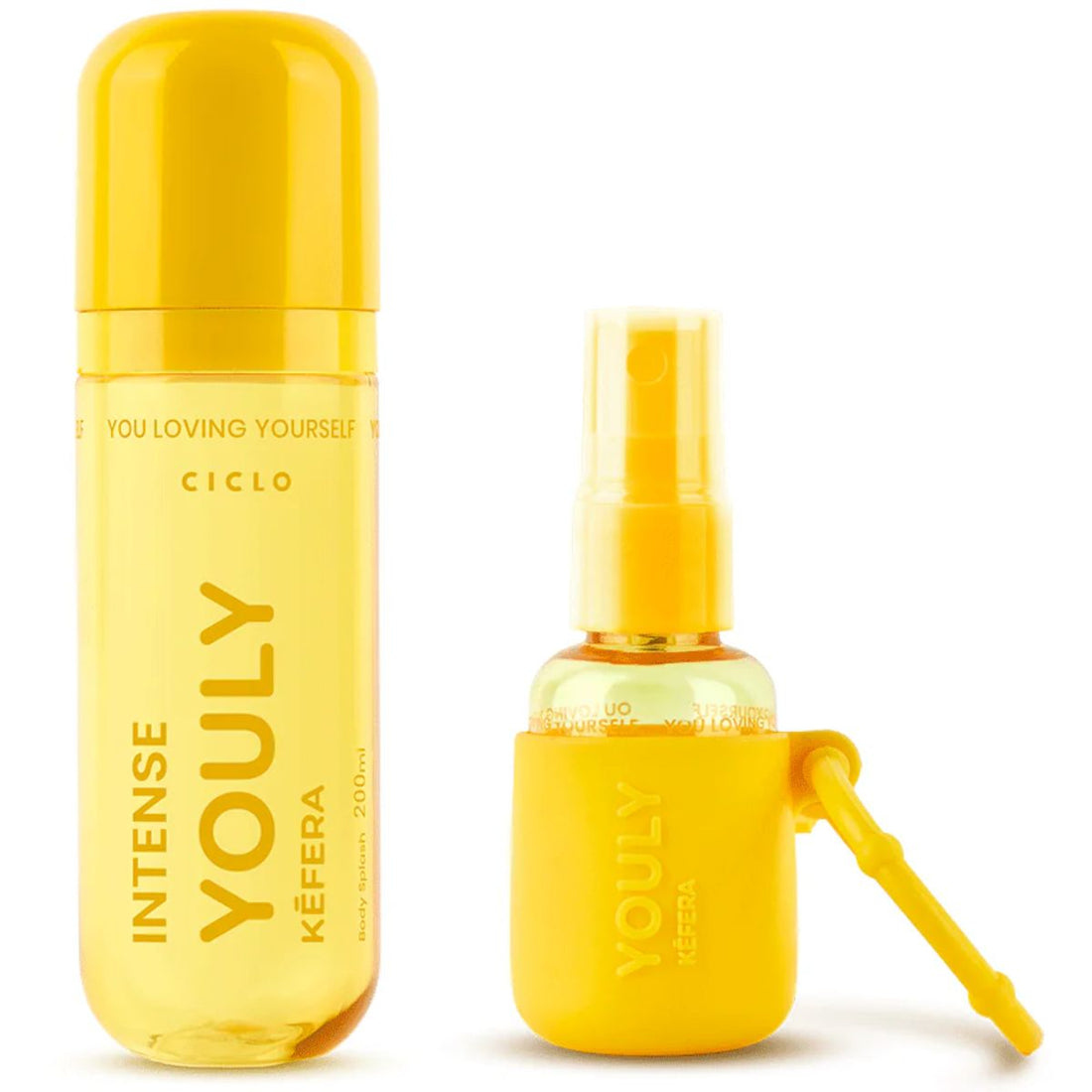 Kit Body Splash Youly Intense 200ml + 30ml
