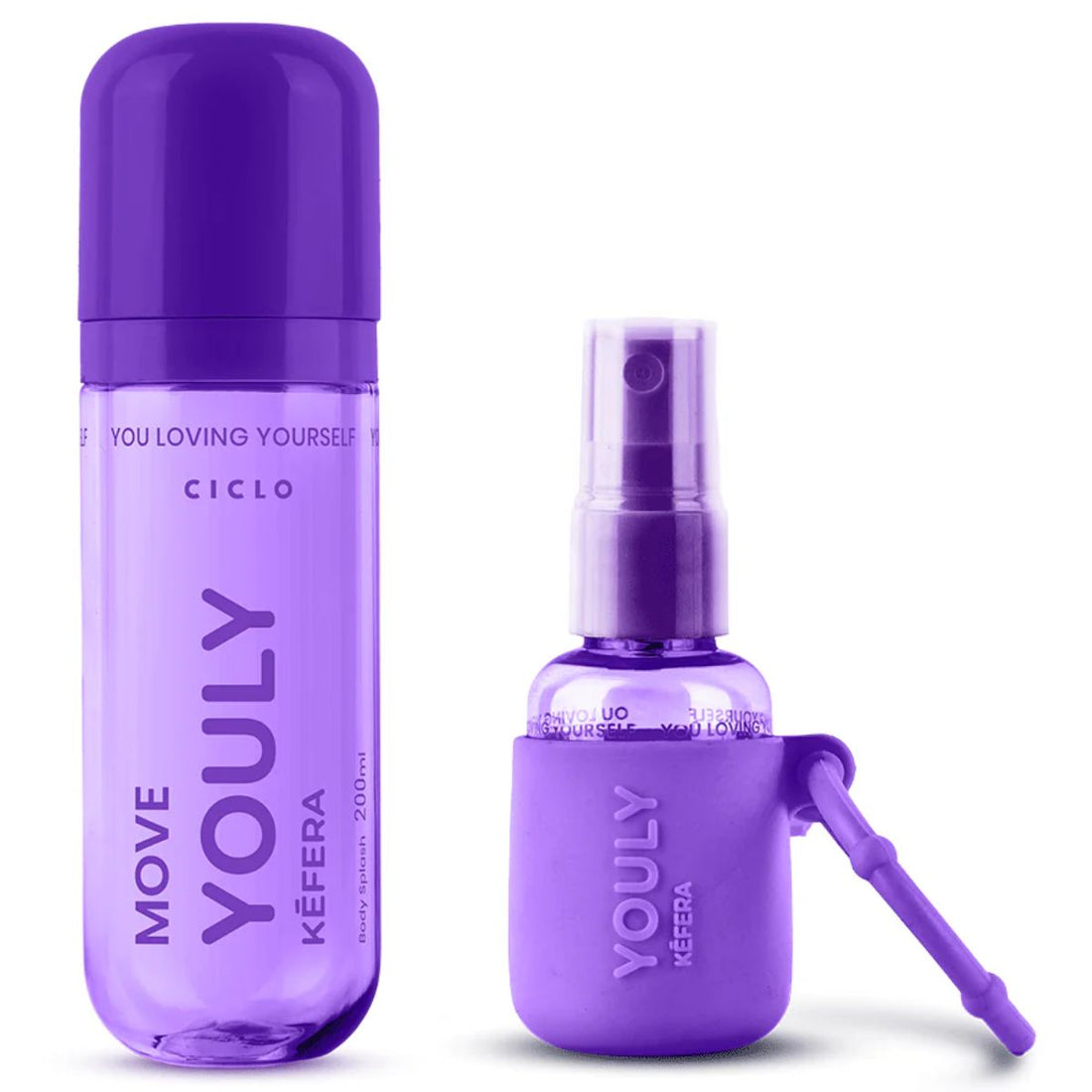 Kit Body Splash Youly Move 200ml + 30ml