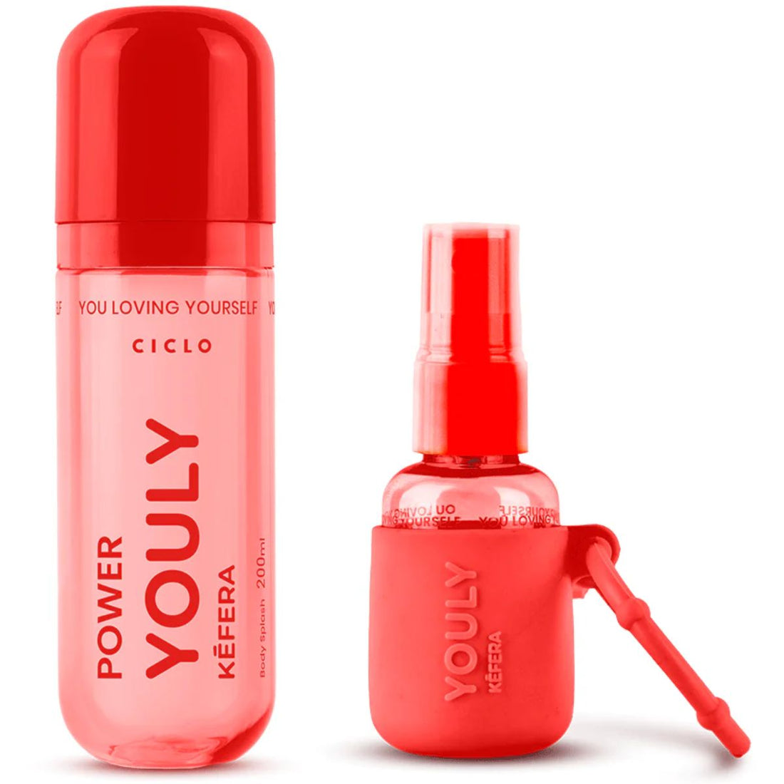 Kit Body Splash Youly Power 200ml + 30ml