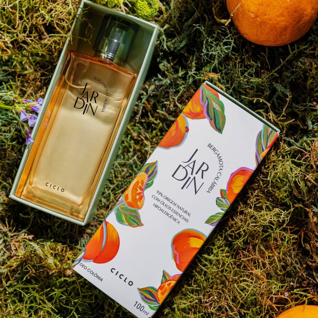 Deo Colônia Jardin Bergamota Calábria 100ml
