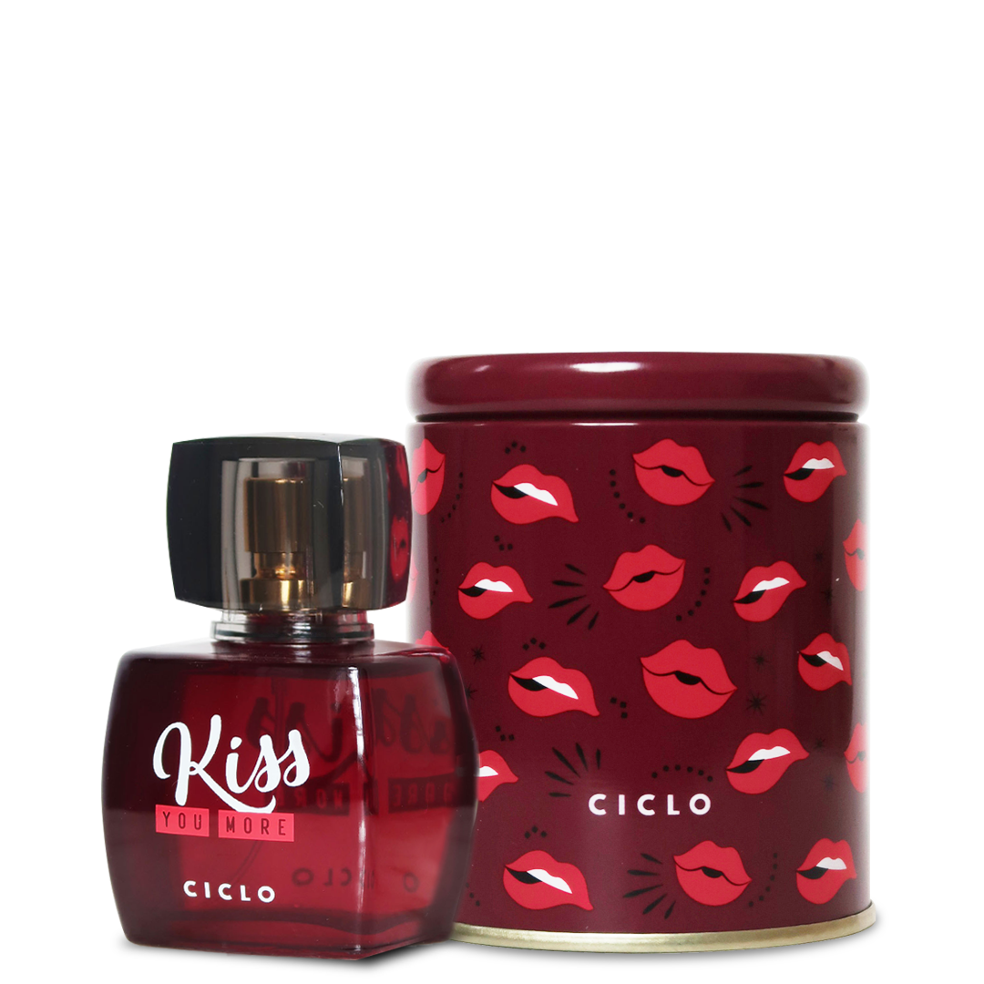 Deo Colônia Kiss You More Lata 50ml