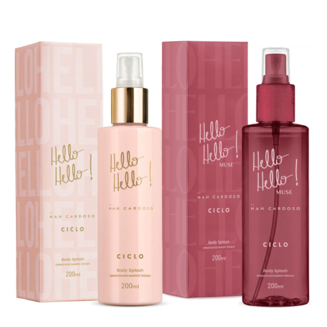 Combo Kit Body Splash Hello Hello + Muse 200ml