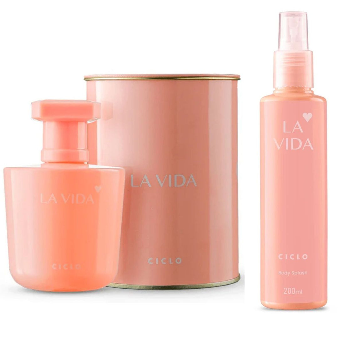 Combo La Vida Deo Colonia 100ml + Body Splash