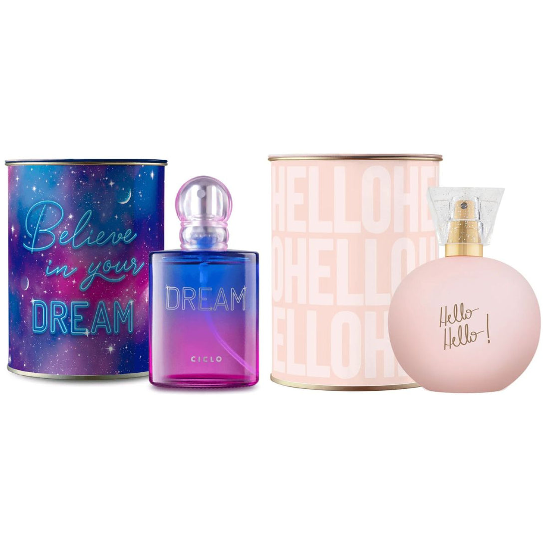 Combo Deo Colonia 100 ml Lata Hello Hello + Dream