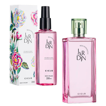 Combo Jardin Rosa Damascena Deo Colônia 100ml + Body Splash