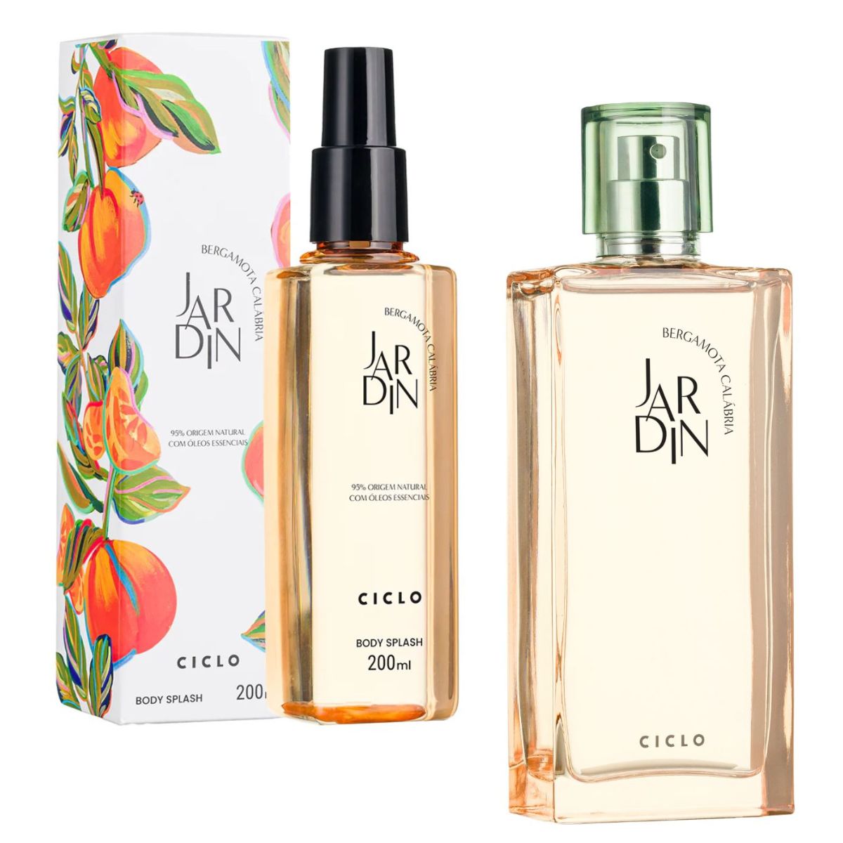 Combo Jardin Bergamota Calábria Deo Colônia 100ml + Body Splash