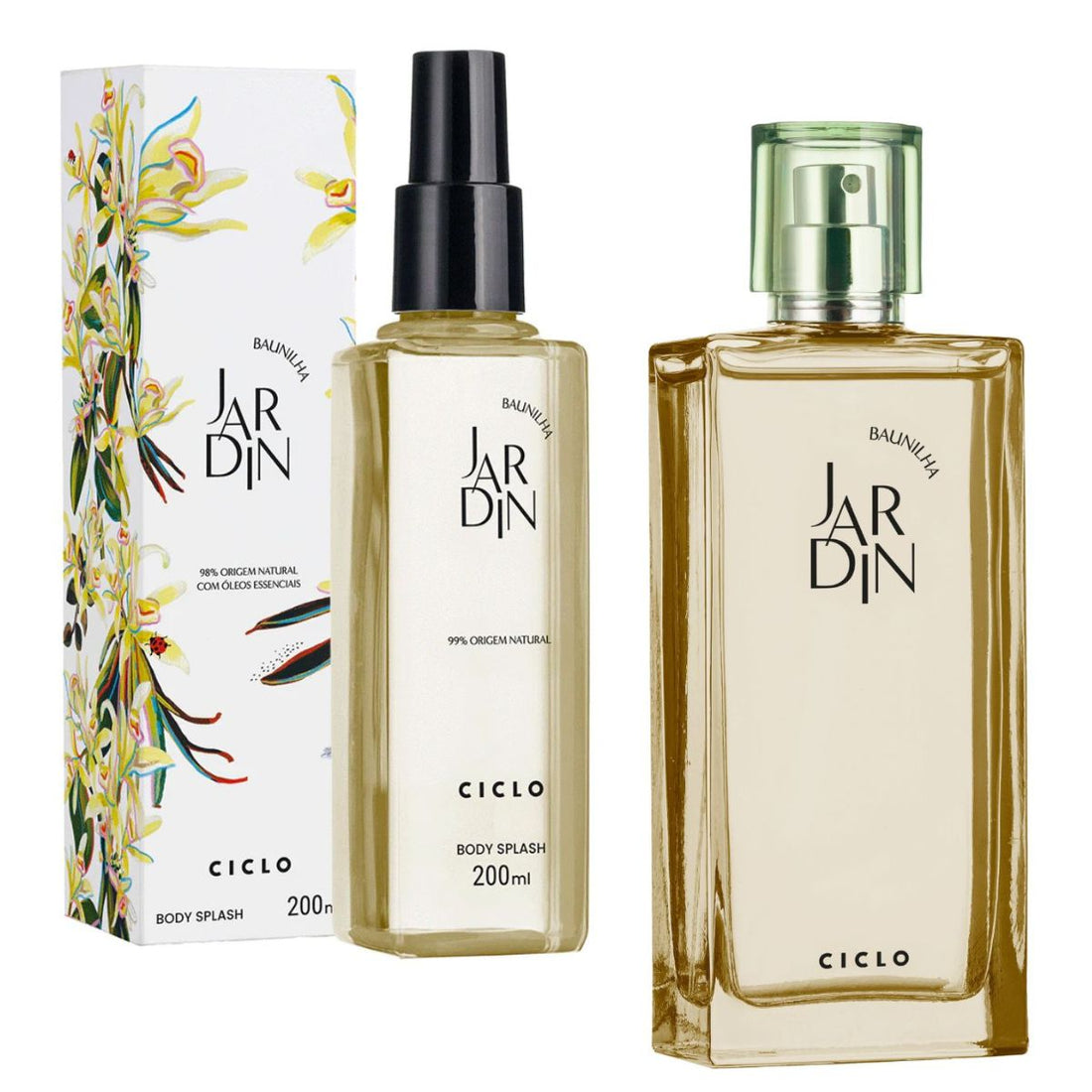 Combo Jardin Baunilha Deo Colônia 100ml + Body Splash