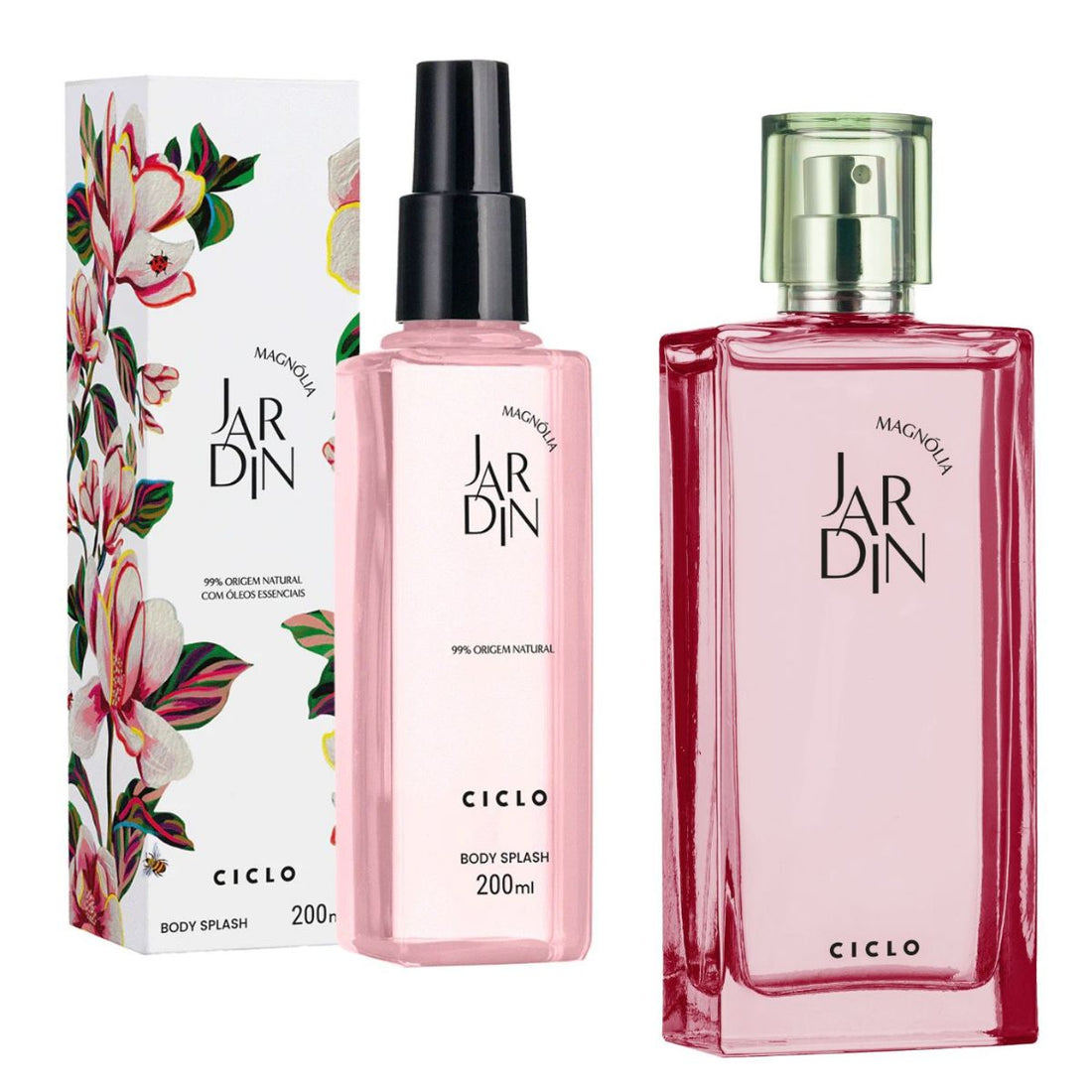 Combo Jardin Magnólia Deo Colônia 100ml + Body Splash