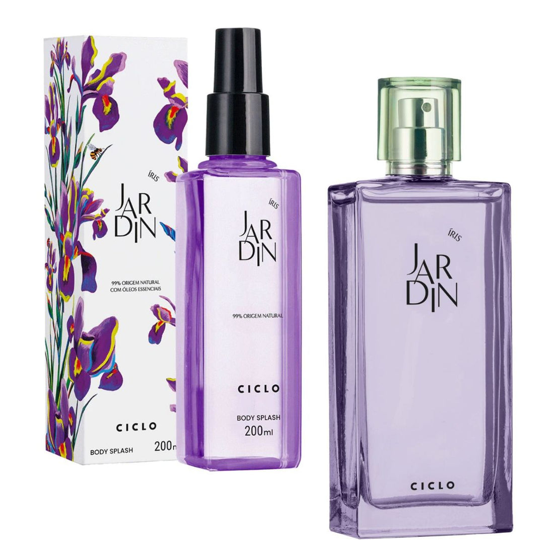 Combo Jardin Íris Deo Colônia 100ml + Body Splash