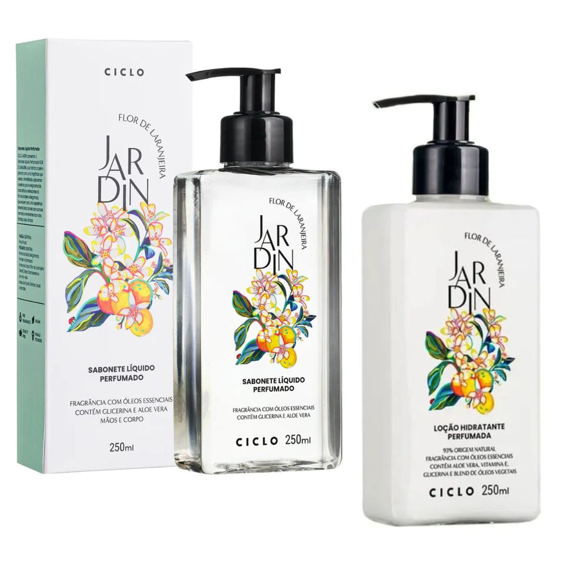 Combo Jardin Flor De Laranjeira Loção Hidratante + Sabonete Líquido